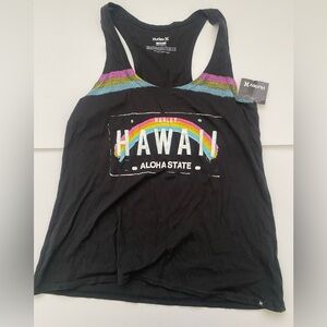 NWT Hurley Hawaii graphic tank top